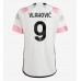 Juventus Dusan Vlahovic #9 Borte Drakt 2023-24 Kortermet